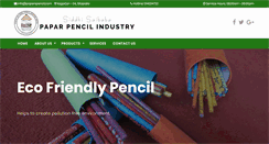 Desktop Screenshot of paperspencil.com
